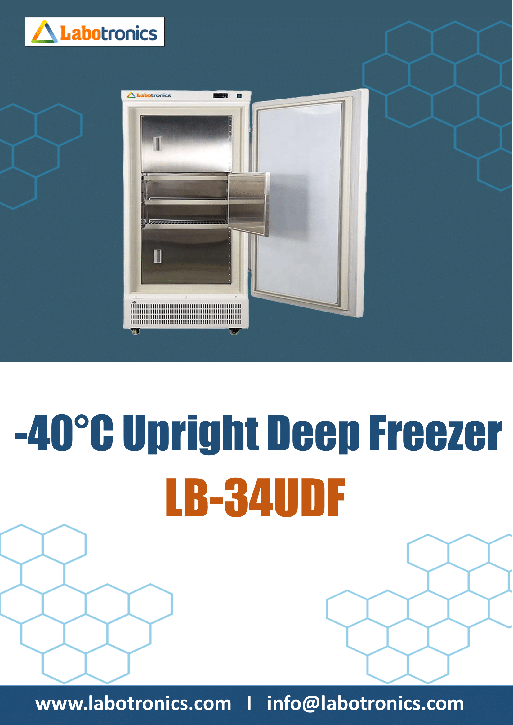 -40°C Upright Deep Freezer LB-34UDF