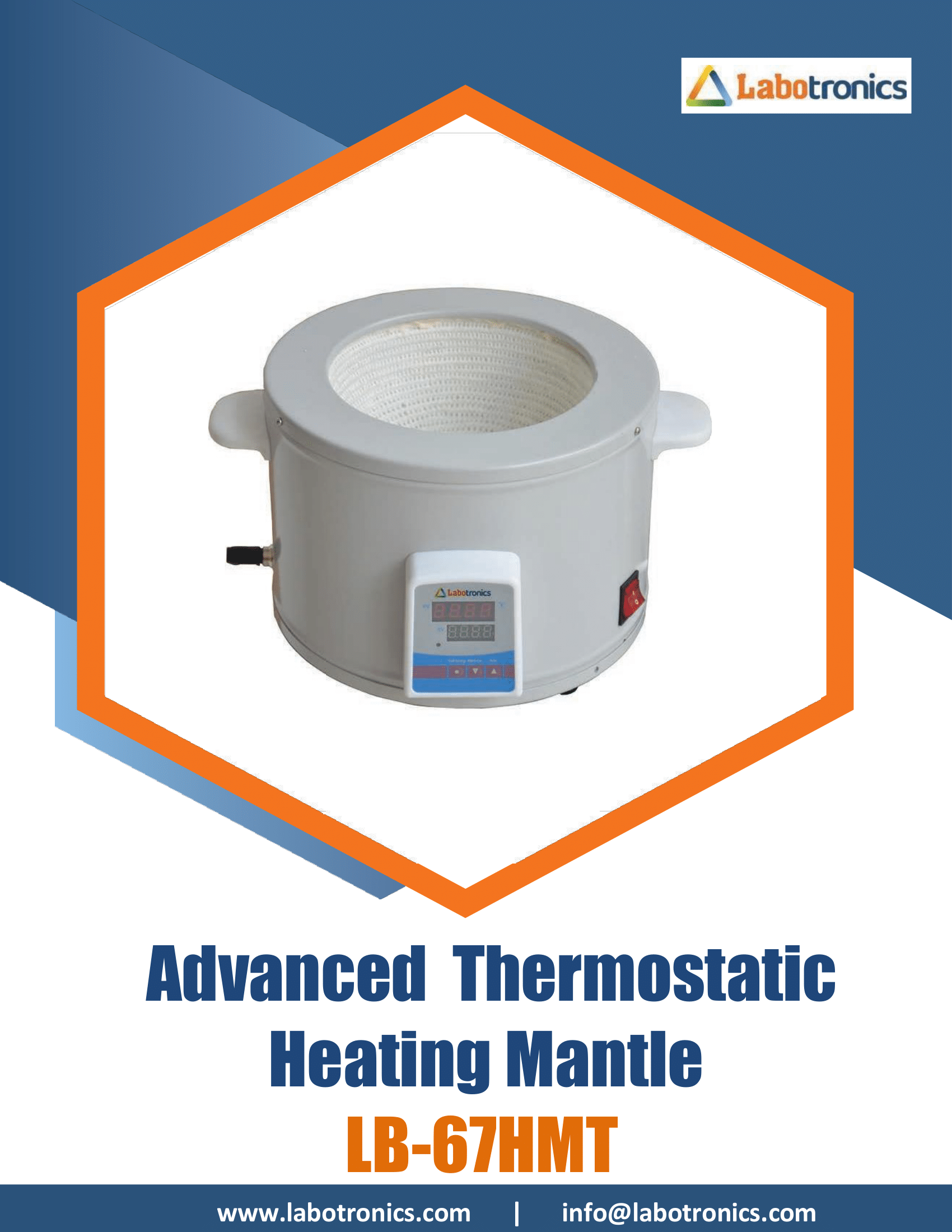 Advanced Thermostatic  Heating mantle  LB-67HMT