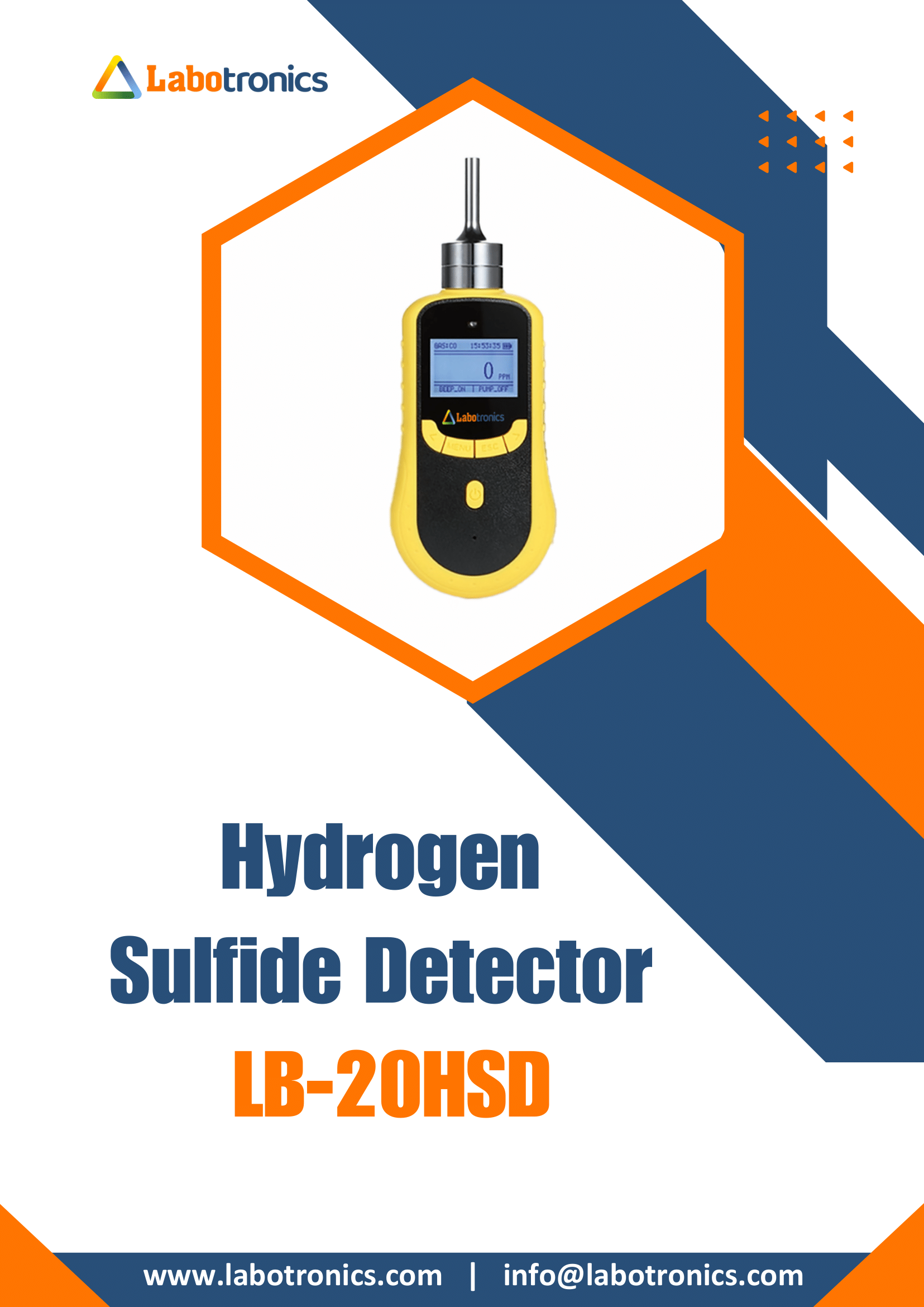 Hydrogen Sulfide Detector LB-20HSD