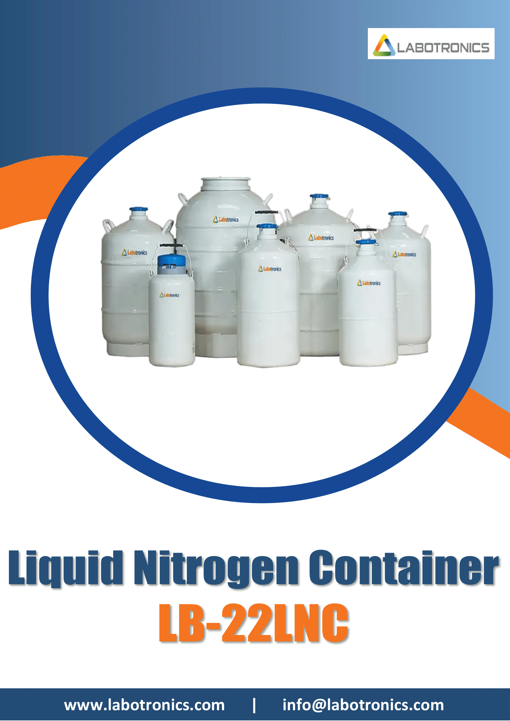 Liquid nitrogen container LB-22LNC