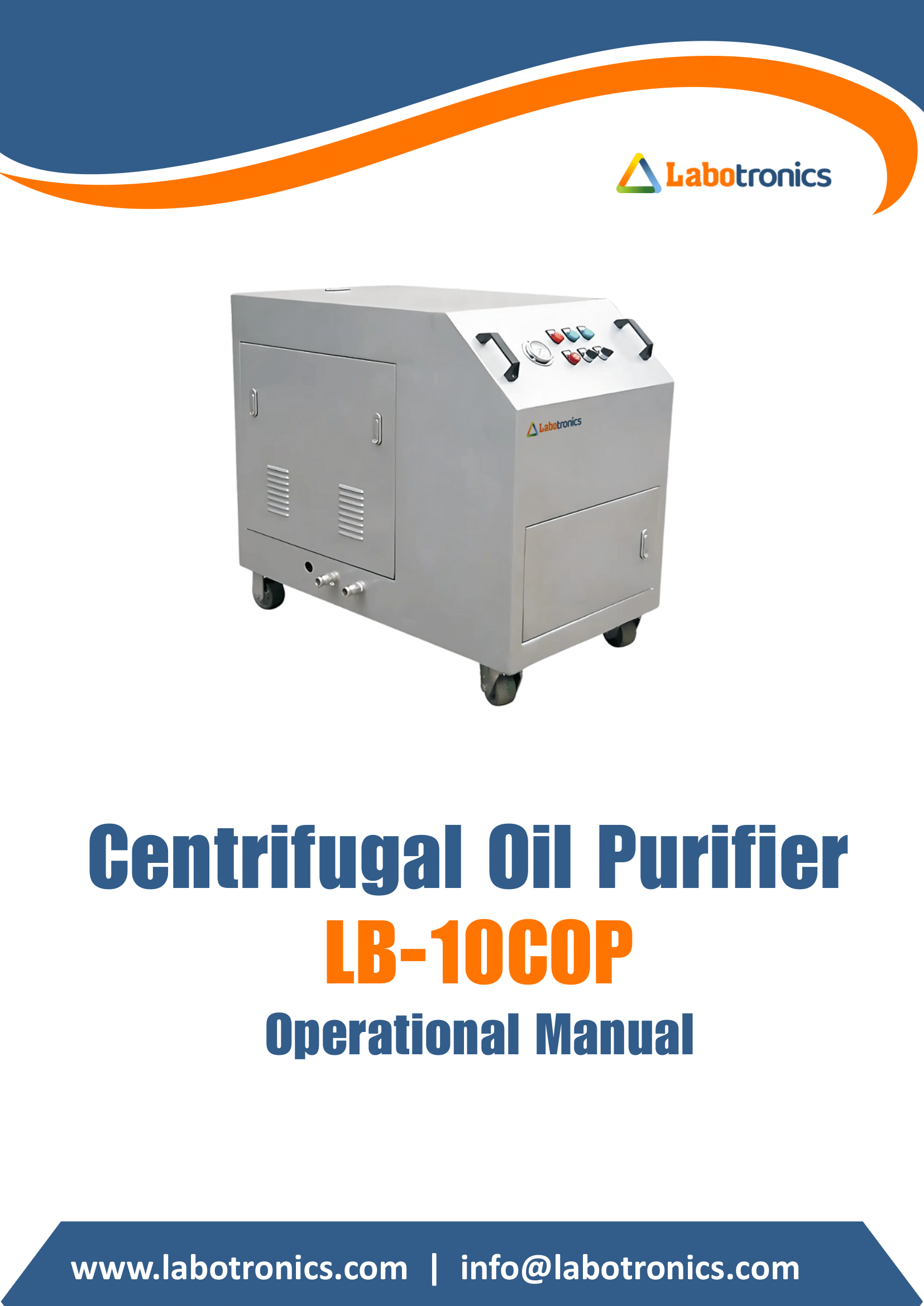 Centrifugal Oil Purifier LB-10COP