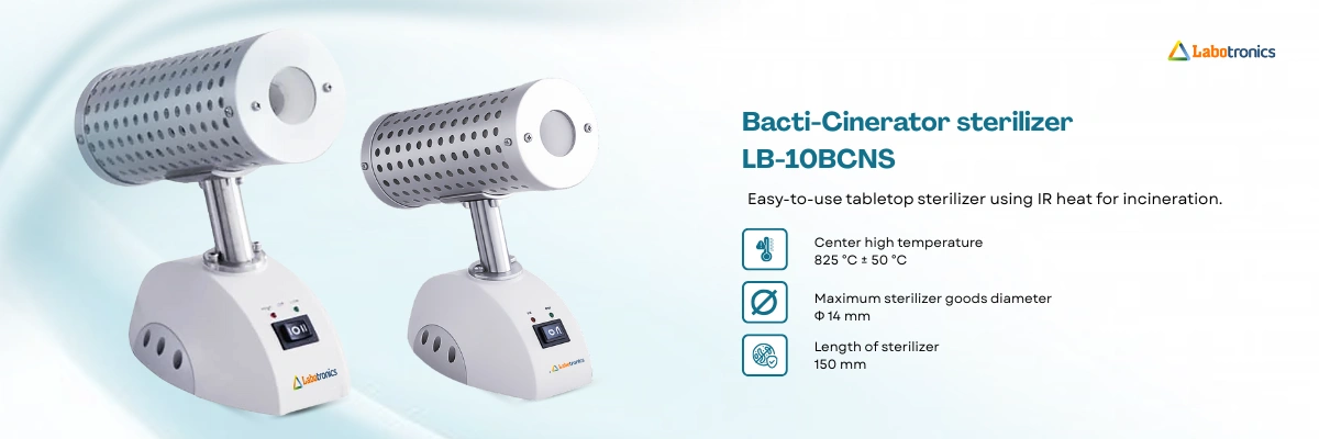 Bacti-Cinerator sterilizer LB-10BCNS