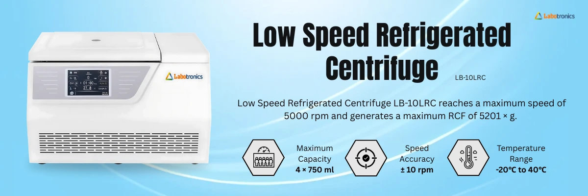 Low Speed Refrigerated Centrifuge LB-10LRC Banner