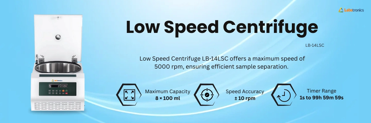 Low Speed Centrifuge LB-14LSC Banner