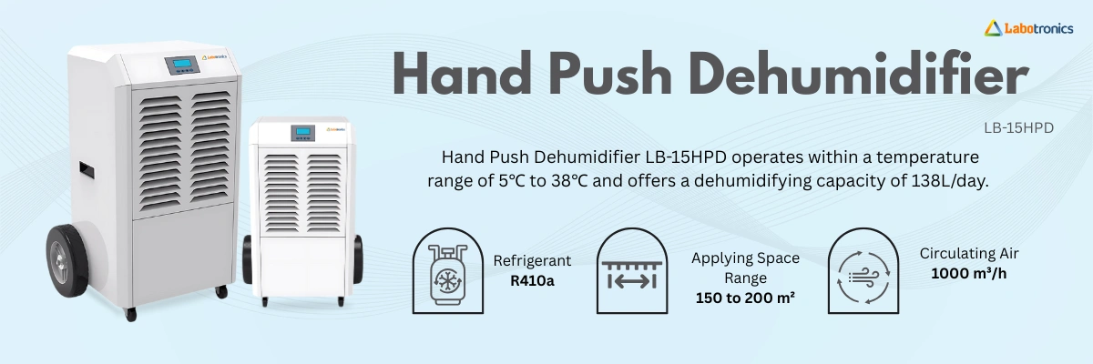 Hand Push Dehumidifier LB-15HPD Banner