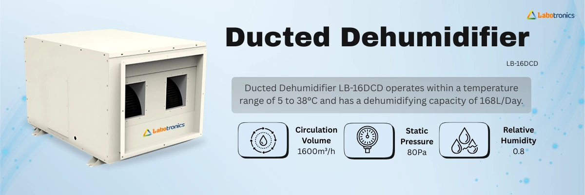 Ducted Dehumidifier LB-16DCD Banner