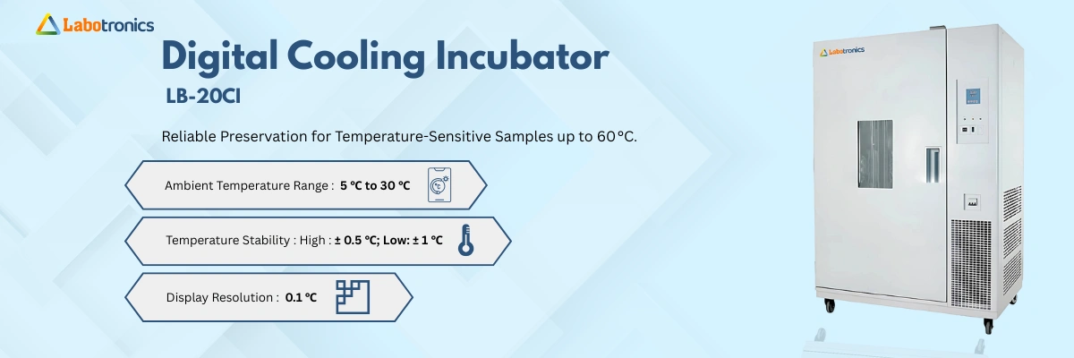 Digital Cooling Incubator LB-20CI Product Banner