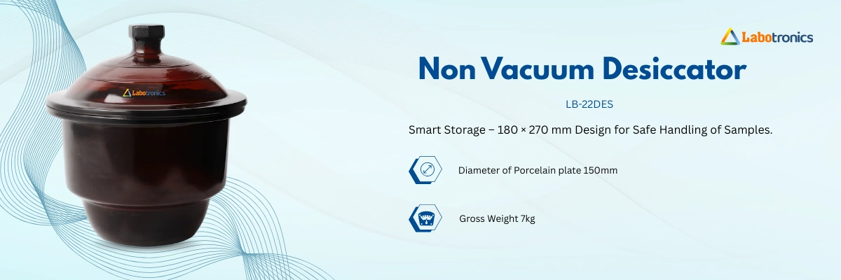 Non Vacuum Desiccator LB-22DES Banner