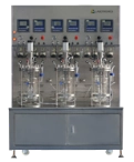 Multiple parallel glass fermenter LB-51GFS